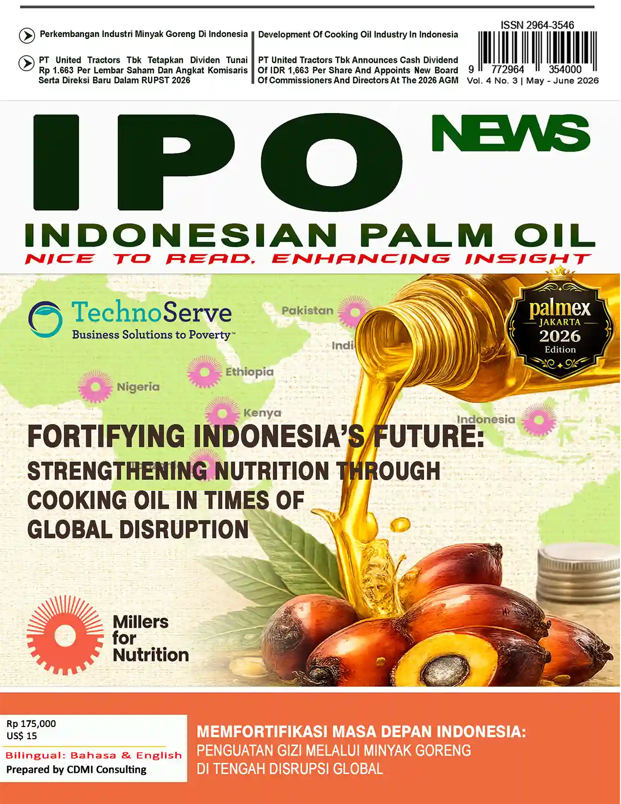 Majalah Indonesian Palm Oil News Edisi Mei - Juni 2026