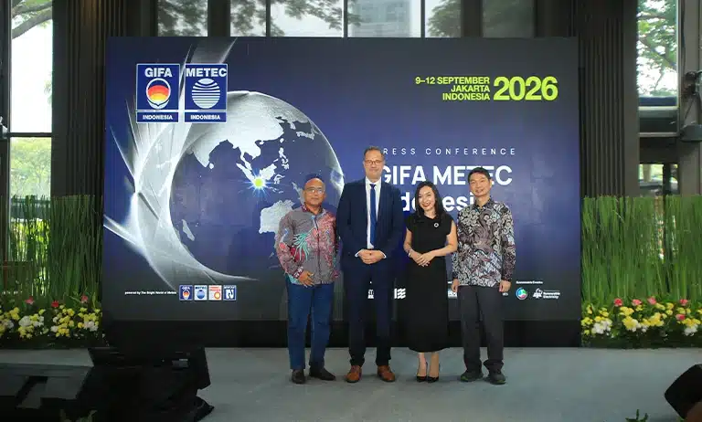 Pengecoran dan Metalurgi hingga Produksi Hilir: GIFA dan METEC Indonesia 2026 Menghubungkan Rantai Nilai Logam Indonesia 1 GIFA dan METEC